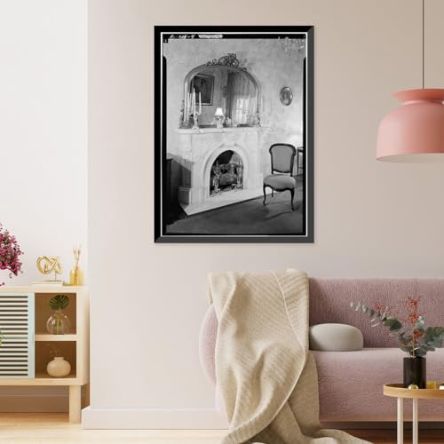 Historic Framed Print of Macy-Adams House