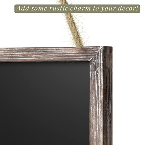 Barnyard Designs Magnetic Hanging Chalkboard Sign 2 Pack