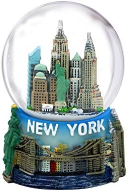 Mini New York City Snow Globe with Statue of Liberty