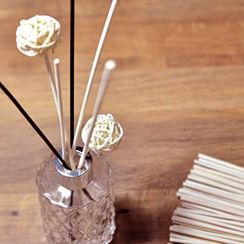 100 Pieces Natural Rattan Diffuser Sticks 8 Inch 3mm