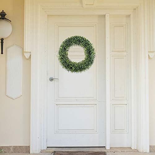 Pure Garden 195 Inch Boxwood Wreath