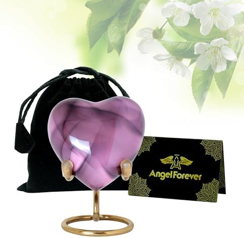 Heart Urn for Human Ashes - Mini Keepsake