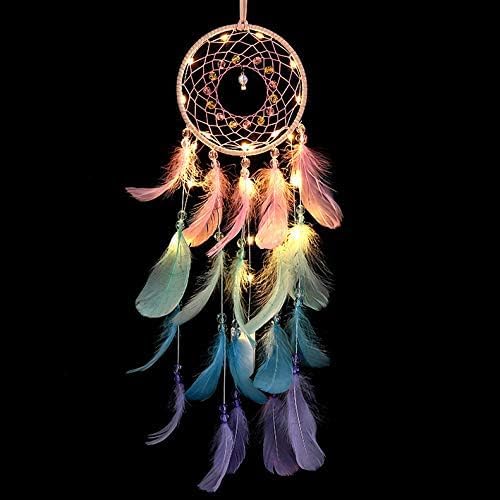 Dream Catcher Wall Decor with LED Light