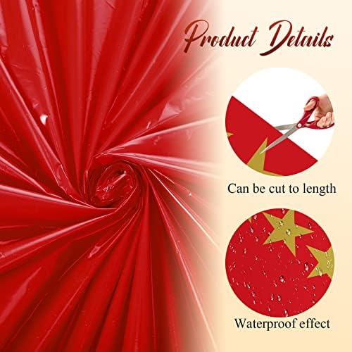 Woanger Red Carpet Runner for Party 33 x 50 Ft