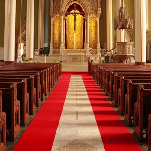 Red Carpet Runner for Hollywood Theme Party 3x10 ft