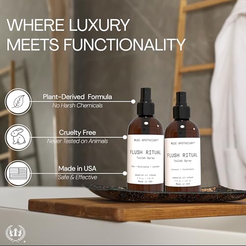Muse Apothecary Flush Ritual Toilet Spray 4 oz