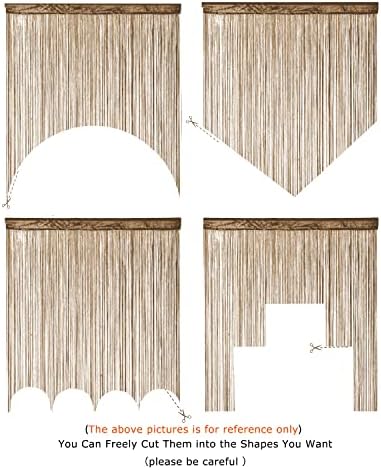 YaoYue Beaded Curtain Door String for Privacy Decor