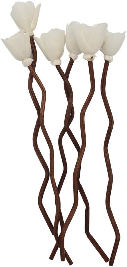 30Pcs Premium Brown Wavy Rattan Diffuser Sticks