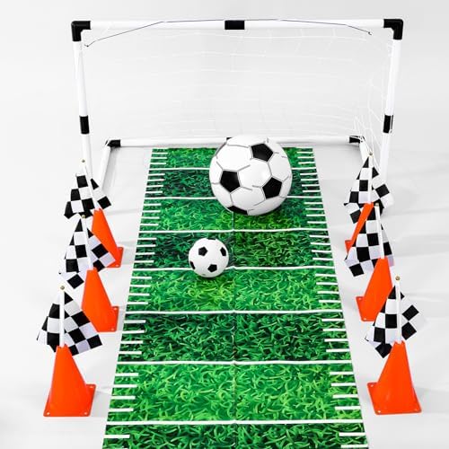 Football Party Field Aisle Runner for Game Day Decor