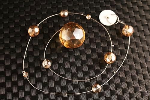 20 String Crystal Beaded Curtain with Arched Design