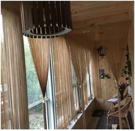 3x26m String Curtains for Living Room Divider Valance