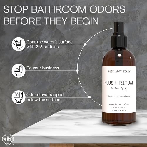 Muse Apothecary Flush Ritual Toilet Spray 4 oz