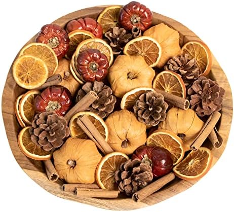 ANDALUCA Pumpkin Spice Potpourri with Mini Pumpkins
