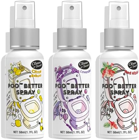 Clean-n-Fresh Toilet Spray Variety Pack 3 Fl Oz