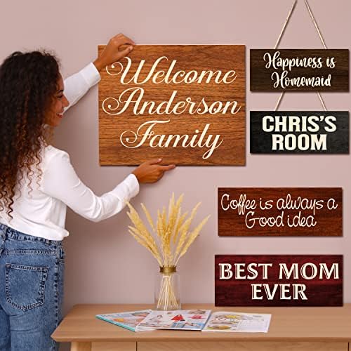 People Personalized Wood Signs for Home Decor Gifts