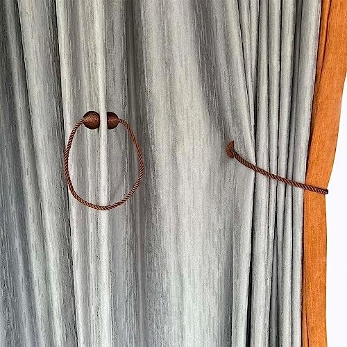 Melaluxe 6 Pack Magnetic Curtain Holdbacks