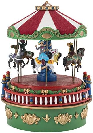 Mr Christmas Mini Musical Carousel Christmas Decoration