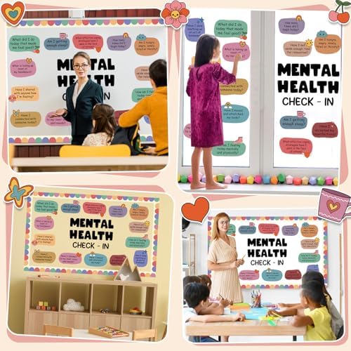 Mental Health Bulletin Board Set Classroom Decor