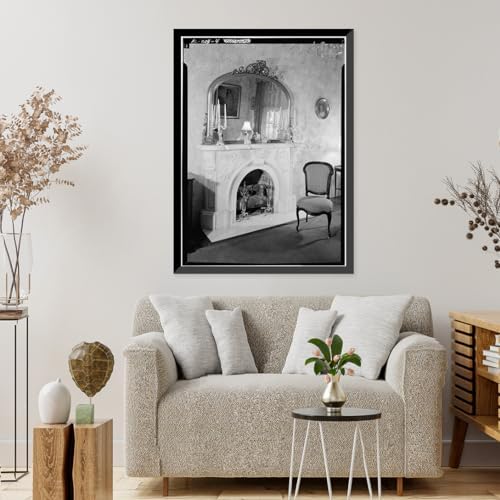Historic Framed Print of Macy-Adams House