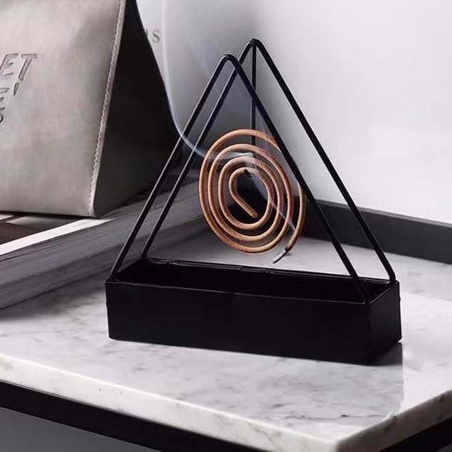 Designer Portable Mosquito Coil Holder with Handle