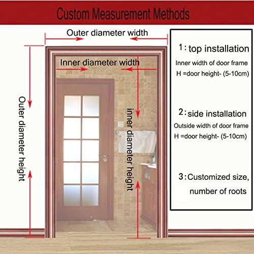 Wood Beaded Curtain for Doorway and Closet