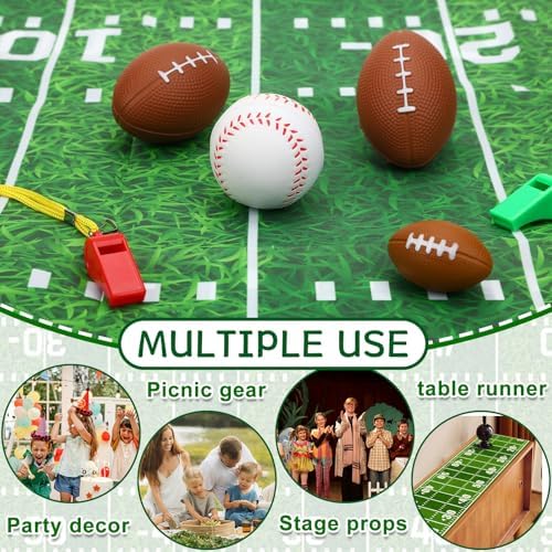 Jansun Football Field Runners 10 Ft for Game Day Party