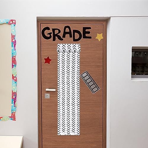 Leinuosen Classroom Door Window Curtains Blackout Shades 8x36 Inches