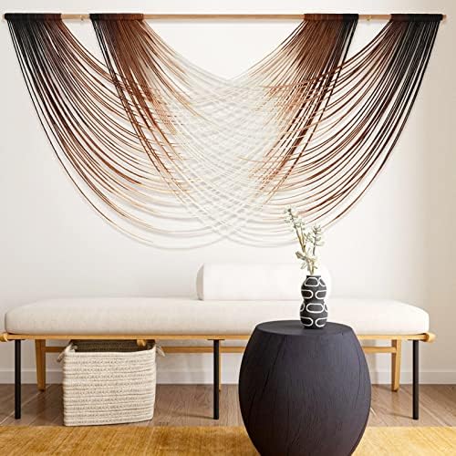 Flber Dip Dye Macrame Wall Hanging 57x35