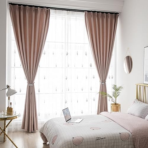 2pcs Magnetic Curtain Holdbacks with Woven Design