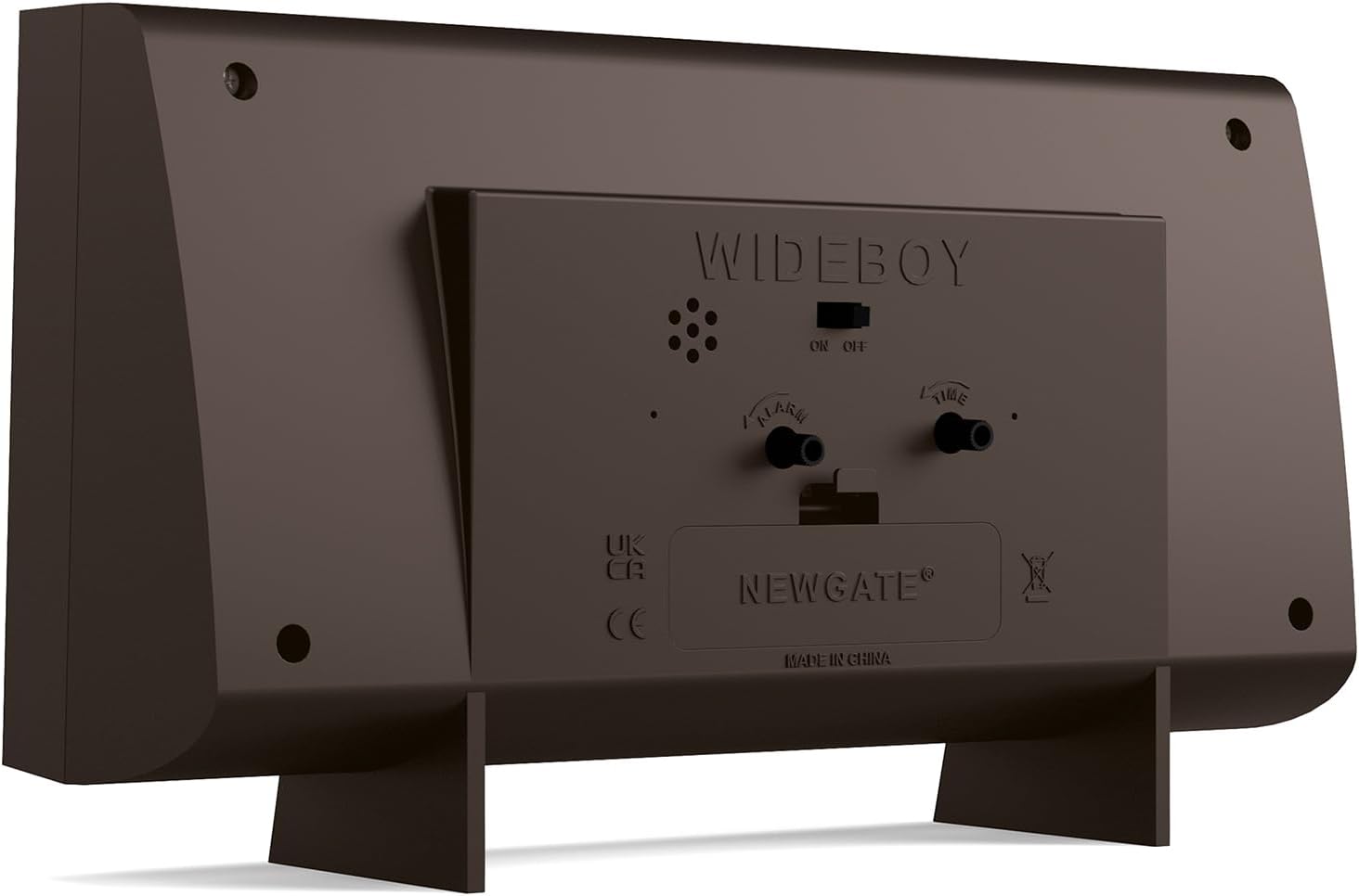 NEWGATE Wideboy Alarm Clock with Retro Design