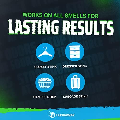 FunkAway Extreme Odor Eliminating Sachet 90 Day Freshness