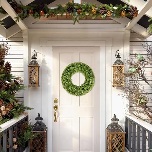 Boxwood Wreath - 20 Inch All Seasons Decor