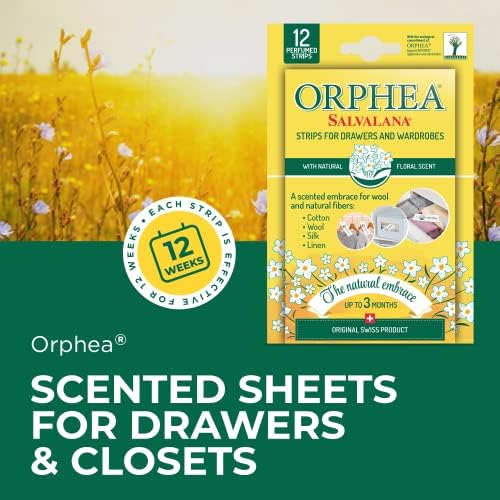 Orphea Scented Sheets for Drawers and Closets Floral 1 Pack
