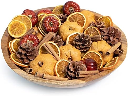 ANDALUCA Pumpkin Spice Potpourri with Mini Pumpkins