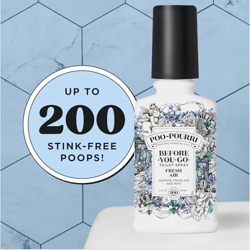 Poo-Pourri Before-You-Go Toilet Spray 4 Fl Oz Jasmine Mint