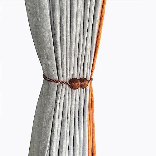 Melaluxe 6 Pack Magnetic Curtain Holdbacks