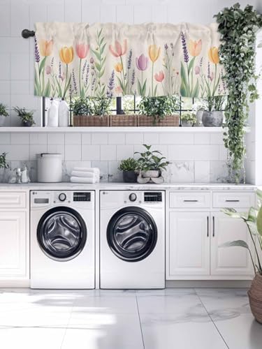 Spring Floral Valances for Windows 42 x 12