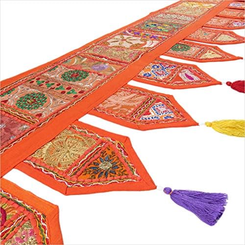 Eyes of India Bohemian Valance 14x78 Inch Handmade Decor