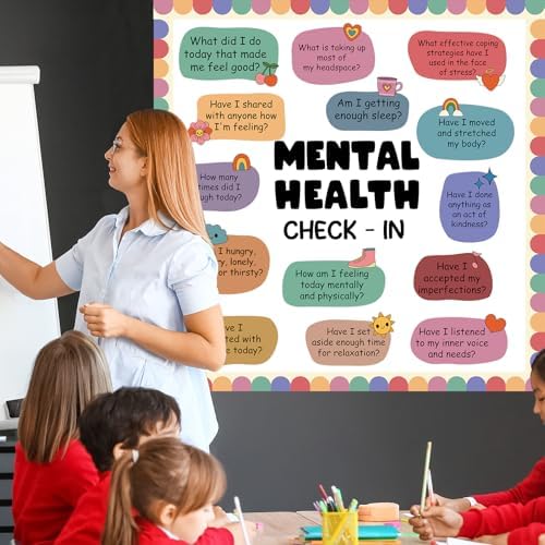 Mental Health Bulletin Board Set Classroom Decor