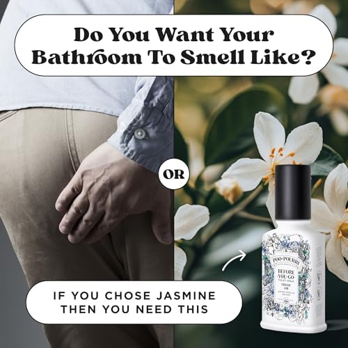 Poo-Pourri Before-You-Go Toilet Spray 4 Fl Oz Jasmine Mint