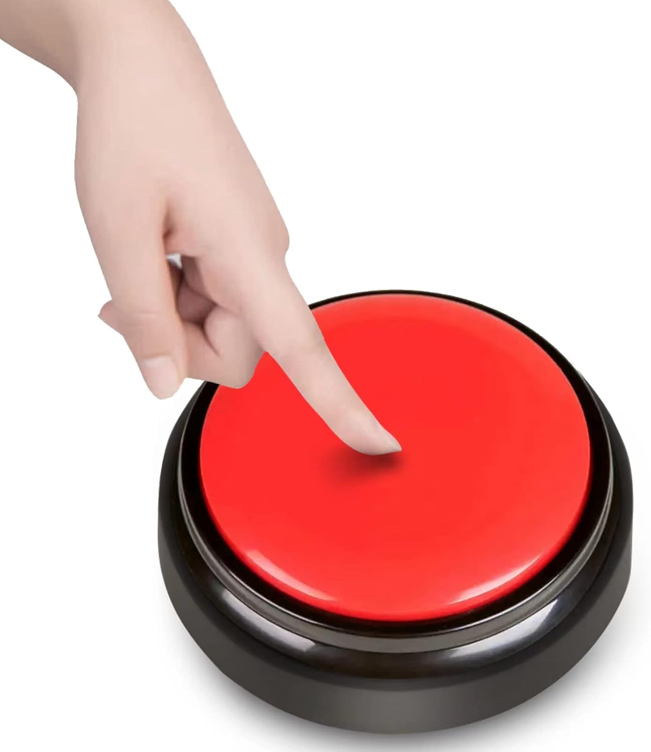 Large Talking Button Clock with Volume Control