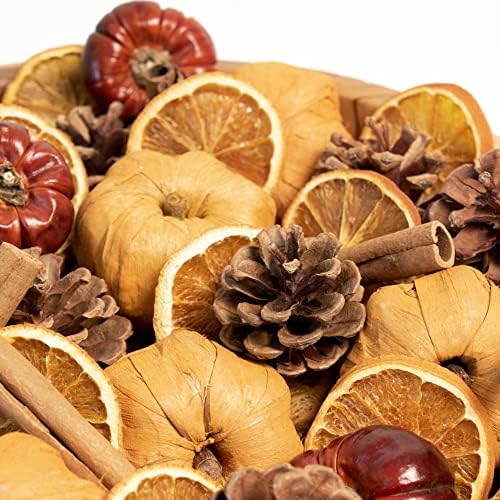 ANDALUCA Pumpkin Spice Potpourri with Mini Pumpkins