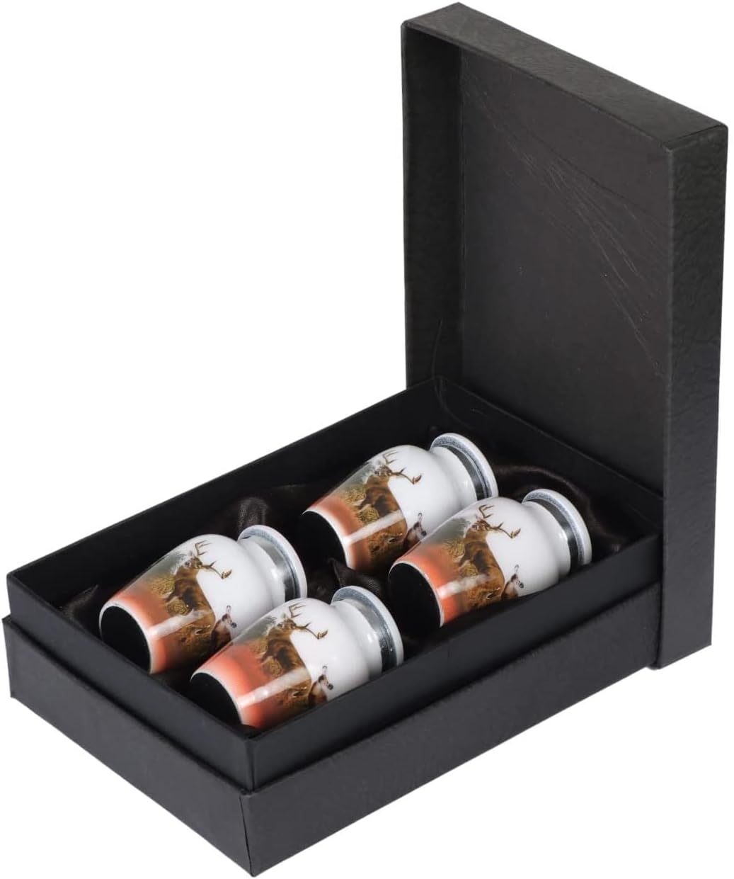 Bold Divine Mini Urn Set of 4 Deers for Human Ashes