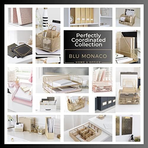 Blu Monaco Foldable Magazine File Holder Set of 6