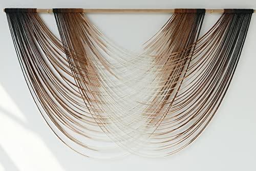 Flber Dip Dye Macrame Wall Hanging 57x35