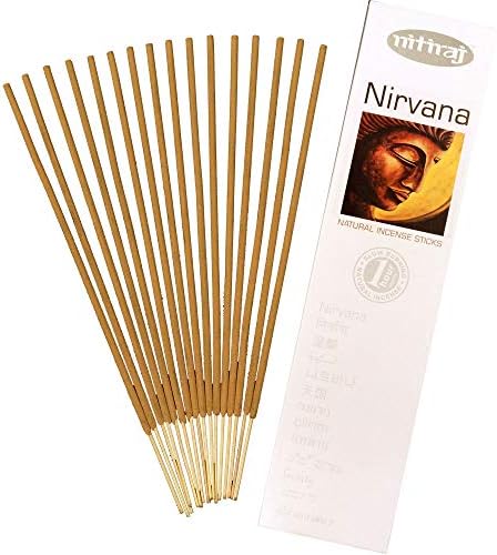 Nitiraj Platinum Natural Incense Sticks 1hr 2Pack Nirvana
