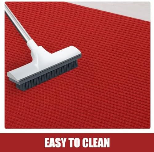 HOMBYS Extra Thick Red Carpet Runner 3x10ft