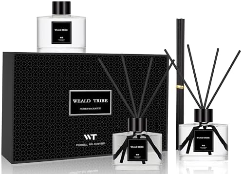 WEALD TRIBE Reed Diffuser Set Of 3 For Fresh Air