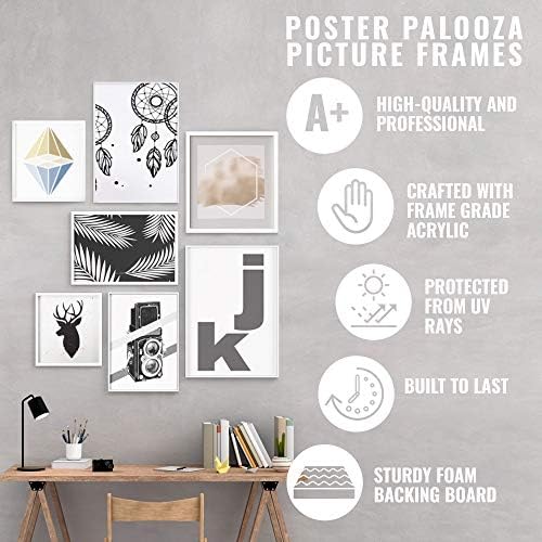 Poster Palooza 85x11 Easel Back Picture Frame Stand