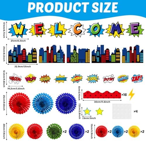 Super Theme Hero Welcome Back Bulletin Board Set